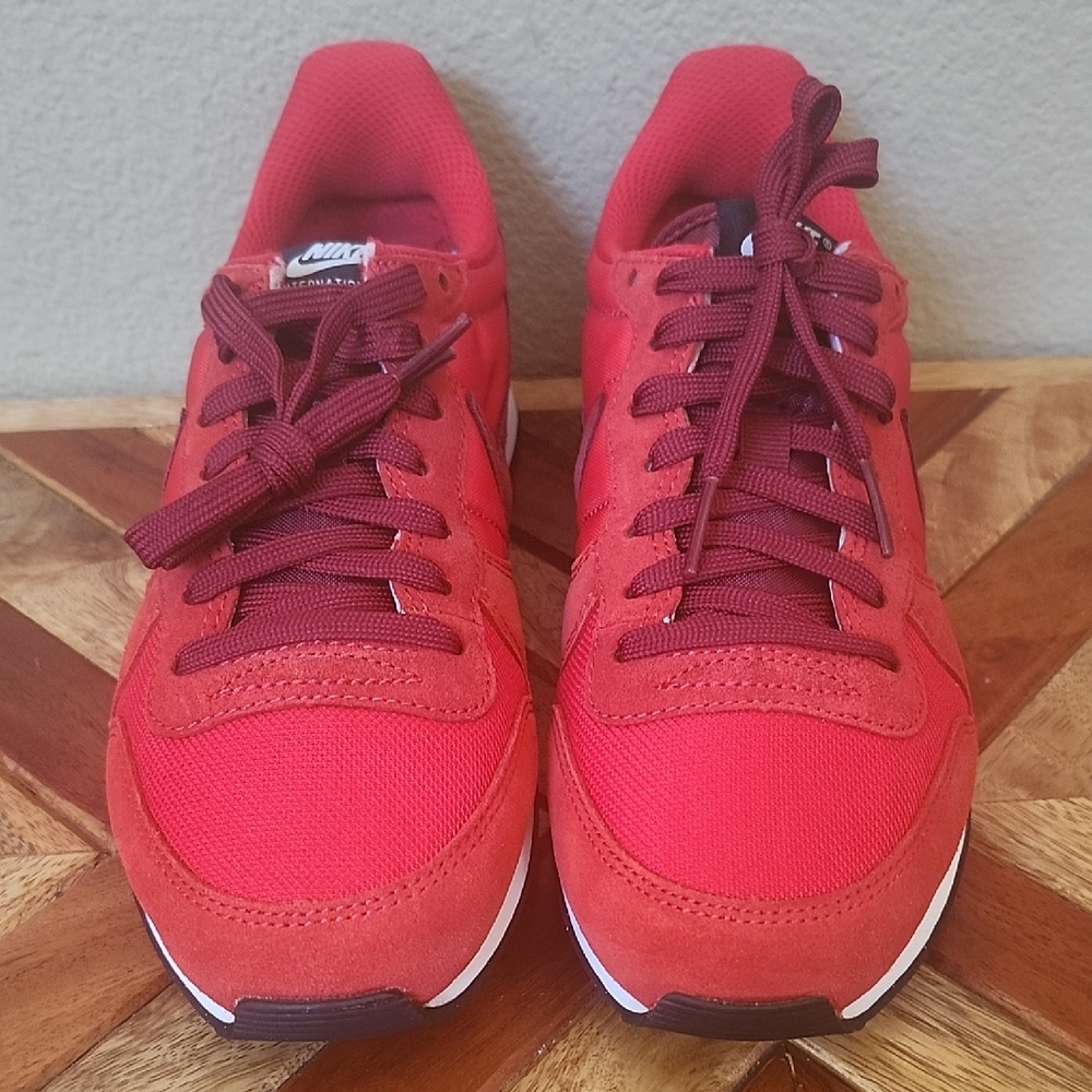 Nike Vibrant Red Athletic Shoes